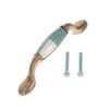 ARTIBETTER Modern Single Cabinet Handles Brushed Pulls Zinc Alloy Dresser Knobs for Wardrobe view 1