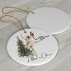 Personalized Nutcracker Christmas Ornament With Name - Ballet Theme, Printed on Both Sides (Nutcracker 9) view 3