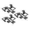 6pcs Anti Slip Mattress Gasket Anti Scratch Adjustable Thickened Widened Steel Mattress Slide Stopper for Bed Frames view 2