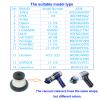 4 Pack Vacuum Filter ReplacementHeight 1.87inch and 1Pack Steel Filter Compatible with JONYJ LT-135, EYYA 135, Opinta LT-126 Car Vacuum, and Sweetone, AX2V, AHNR Handheld Vacuum Related. view 2