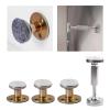Heavy Duty Bed Headboard Holder Easy Installation Bed Headboard Anchors Metal Bed Headboard Support Brackets For House view 2