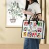 BWWKTOP Princess Belle Tote Bag Belle Fans Gift Princess Belle Moods Shopping Grocery Bag For Movie Fans (Belle Moods bg) view 3