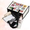 BWWKTOP Princess Belle Tote Bag Belle Fans Gift Princess Belle Moods Shopping Grocery Bag For Movie Fans (Belle Moods bg) view 4