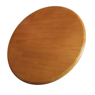 FIEZFEAT 24" 27" 30" 36" 40" Large Lazy Susan Turntable Tabletop Round Rotating Wooden Serving Tray for Dining Table Kitchen Table Top CenterpieceMulti-Color(Teak,70cm/27in)