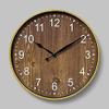 ANGJUAN Wall Clock Silent Non Ticking Clock,12 Inch Mint Green Nordic Wall Clock Minimalist Thick Border 3D Watches Home Decor Decorations Feito na Chinaa view 1