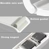 Magnetic Paper Towel Holder,Wall-Mount Roll Paper Towel Holder,Kitchen Towel Holder for Home,Bathroom,Cabinet (White, Large) view 3