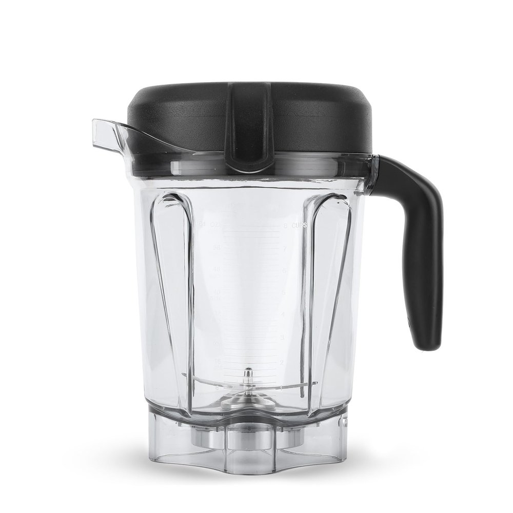 For Vitamix Blender Pitcher 64oz Low-Profile,Replacement for vitamix 750 container, 5000/5200/6300/7500/VM0158a/VM0197,For Vitamix-G Blender Container cup jar