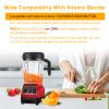 For Vitamix Blender Pitcher 64oz Low-Profile,Replacement for vitamix 750 container, 5000/5200/6300/7500/VM0158a/VM0197,For Vitamix-G Blender Container cup jar view 2