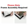 60"x72" XL Framed Wall Art - Decor Field Pastel Wildflower Landscape (Frame Assembly Required) view 2