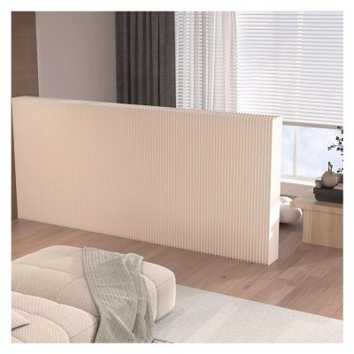 Folding and Retractable Paper Room Dividers, 3.87FT High Flexible Privacy Partition Wall, Multi Functional Partition(400-500CM/13.1-16.4FT)