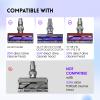 Replacement Head for Dyson V7 V8 V10 V11 V15 and Ball Wheel for Dyson V6 V7 V8 V10 V11 V15 view 3