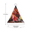 LNNIUK Lobster Lemon print Christmas Plush Santa Hat, Funny Christmas Hats for Adults Christmas Party Favors Hats view 2