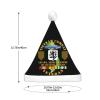 DWWKWJ Vietnam Combat Infantry Veteran Christmas Hat Xmas Holiday Party Hat With Led Light Santa Hat For Xmas New Year Party Headwear view 4