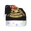 DWWKWJ Trinidad And Tobago Defence Force Christmas Hat Xmas Holiday Party Hat With Led Light Santa Hat For Xmas New Year Party Headwear view 1