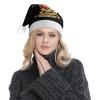 DWWKWJ Trinidad And Tobago Defence Force Christmas Hat Xmas Holiday Party Hat With Led Light Santa Hat For Xmas New Year Party Headwear view 2