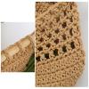 3 Tier Hanging Fruit Basket for Kitchen Handwoven Cotton Rope Macrame Fruit Storage Organiser Bag Wall Vegetable Holder for Fruit Veggie Plant Decor (B) view 4