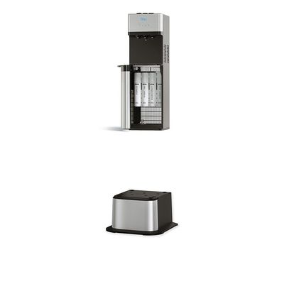 Brio Self Cleaning Bottleless Water Cooler Dispenser Bundled with Water Cooler Dispenser Base for Brio Water Cooler