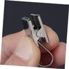 BRIGHTFUFU 150pcs Stainless Steel Curtain Clips with Hook Heavy-Duty Wire Holder for Bathroom and Bedroom Sturdy Curtain Hangers for Home Decor view 2