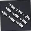 BRIGHTFUFU 150pcs Stainless Steel Curtain Clips with Hook Heavy-Duty Wire Holder for Bathroom and Bedroom Sturdy Curtain Hangers for Home Decor view 3