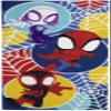 Jay Franco Marvel Spidey & His Amazing Friends Bath Pool Beach Towel - Kids Super Soft & Absorbent 100% Cotton Towel with Ghost Spider and Miles Morales, Measures 28 x 58 view 1