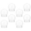 KONTONTY 24pcs Transparent Snow Globe Water Globes for Craft Making Cap Safe and Sturdy Materials for Unique Holiday Decorations and Creative Projects view 2