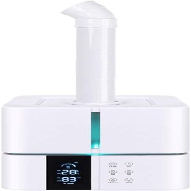 Humidifiers for Bedroom, Humidifiers For Bedroom, Industrial Ultrasonic Humidifier Electric Sprayers 600Ml/H Suitable For Hospital Office Factory Supermarket Home Large Rooms