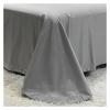 Soft Queen King Size Duvet Cover Set Bed Fitted Sheet Set Pillowcases Bedroom Comforter 1000TC Cotton Luxury Euro Bedding Set,Bed view 4