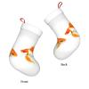 YQxwJL Cute Goldfish Print Christmas Stockings Family Kids 18" Xmas Stockings Christmas Ornaments for Holidag Decor view 2