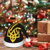 DWWKWJ Coat Of Arms Of Ukraine Christmas Hat Xmas Holiday Party Hat With Led Light Santa Hat For Xmas New Year Party Headwear view 3