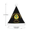 DWWKWJ 2nd Armored Cavalry Regiment Dui Christmas Hat Xmas Holiday Party Hat With Led Light Santa Hat For Xmas New Year Party Headwear view 4