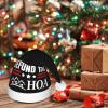 Defund The Hoa Christmas Hat Xmas Holiday Party Hat With Led Light Santa Hat For Xmas New Year Party Headwear view 3