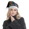 DWWKWJ Hispanic Heritage Month Christmas Hat Xmas Holiday Party Hat With Led Light Santa Hat For Xmas New Year Party Headwear view 2