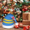DWWKWJ Flag Of Aruba Christmas Hat Xmas Holiday Party Hat With Led Light Santa Hat For Xmas New Year Party Headwear view 3
