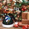 DWWKWJ Coat Of Arms Of Cuba Christmas Hat Xmas Holiday Party Hat With Led Light Santa Hat For Xmas New Year Party Headwear view 3