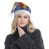 Divine Mercy Novena Christmas Hat Xmas Holiday Party Hat With Led Light Santa Hat For Xmas New Year Party Headwear view 2