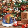 Divine Mercy Novena Christmas Hat Xmas Holiday Party Hat With Led Light Santa Hat For Xmas New Year Party Headwear view 3