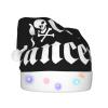 DWWKWJ Fuck Cancer Christmas Hat Xmas Holiday Party Hat With Led Light Santa Hat For Xmas New Year Party Headwear view 1