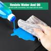 Aisslro Under Sink Mat 25" X 19", Waterproof Silicone Under Sink Mats for Kitchen, Anti-Leak Shelf Liner & Cabinet Protector with Raised Edge, [BPA Free] Bathroom Tray Home Organizer, Black view 2
