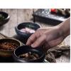 OYUCDAGQ Condiment Tray Household Ceramic Round Japanese Sweet Dessert Seasoning Soy Sauce Dipping Sauce Dip Sets(C) view 3