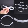10cm Juicer Sealing Gasket, Rubber O Rings Gasket, White Sealing O Rings Gasket Replacement for NN102, NN210 - Assortment Gasket Kit view 3
