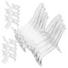 Garneck 10pcs Clear Acrylic Display Stands for Gemstones and Minerals Medium Sturdy Support for Rock Collectibles and Specimens for Showcase and Presentation view 1