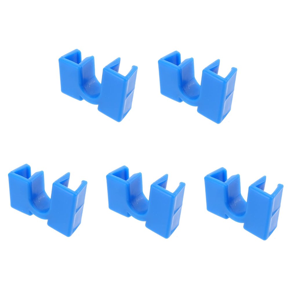 5pcs Reusable Chopsticks Training Covers, PP Blue Portable