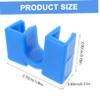 5pcs Reusable Chopsticks Training Covers, PP Blue Portable view 2