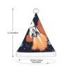 MUFLVDX Rocket In Space Print Christmas Hat Adult,Santa Hat For Women And Men,For Christmas New Year Holiday Party Supplies view 3