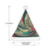 MUFLVDX Not All Who Wander Are Lost Print Christmas Hat Adult,Santa Hat For Women And Men,For Christmas New Year Holiday Party Supplies view 3