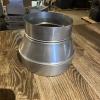 8 x 6 Stainless Steel Stove Pipe/Chimney Reducer/Increaser view 1