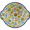 Polmedia Polish Pottery Bouillon Cup UNIKAT - Retro Olives Pattern Handmade in Boleslawiec Poland by Ceramika Artystyczna + Certificate of Authenticity view 2
