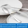 32 Pcs Forks and Spoons Silverware Set,Food Grade Stainless Steel Flatware Cutlery Set for Home,Kitchen and Restaurant,Mirror Polished,Dishwasher Safe-16 Dinner Fork(8 inch) and 16 Teaspoon(6.5 inch) view 3