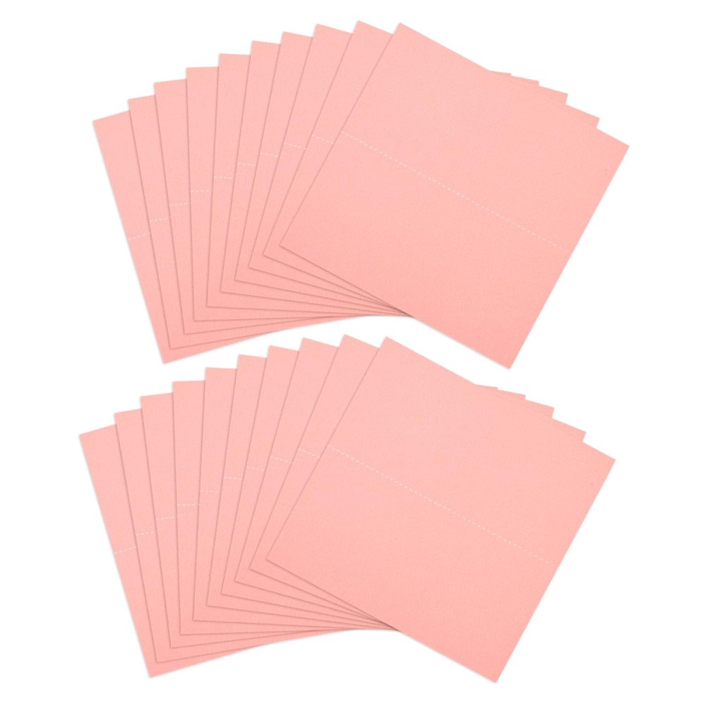 OFFSCH 25pcs Elegant Tent Wedding Place Cards Table Seating Cards Blank Cardstock Paper