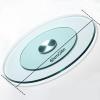 24 Inch Lazy Susan Turntable, Rotating Lazy Susan for Dining Table, Glass Lazy Susan Rotating Tray, for Home, Kitchen view 2